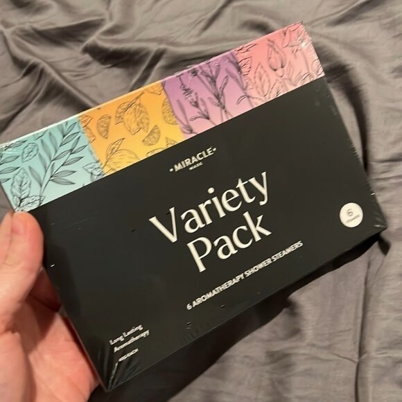 NEW Miracle Made Variety Pack Aromatherapy Shower Steamers - 6 Tabs - Picture 3 of 8